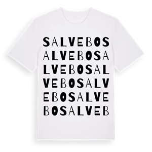 Salvebo ordlek t-shirt – ekologisk bomull t-shirt från Pinshirt