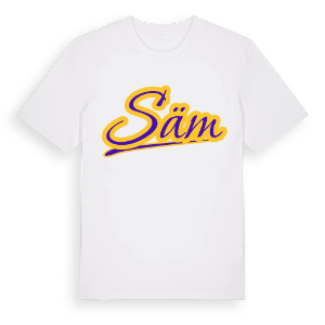 Säm baseball t-shirt – ekologisk bomull t-shirt från Pinshirt