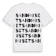 Sandhuset ordlek t-shirt