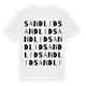 Sandlid ordlek t-shirt