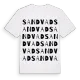 Sandvad ordlek t-shirt