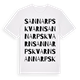 Sannarps kvarn ordlek t-shirt
