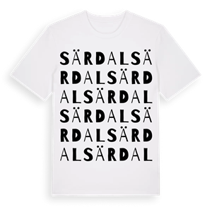 Särdal ordlek t-shirt – ekologisk bomull t-shirt från Pinshirt