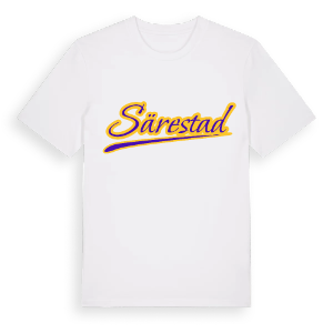Särestad baseball t-shirt – ekologisk bomull t-shirt från Pinshirt