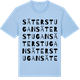 Blue Soul t-shirt med Säterstugan ordlek t-shirt