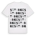 Sätinge ordlek t-shirt