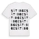 Sätinge ordlek t-shirt