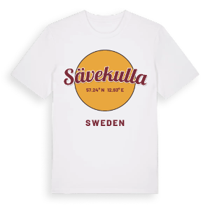 Sävekulla cirkel t-shirt – ekologisk bomull t-shirt från Pinshirt