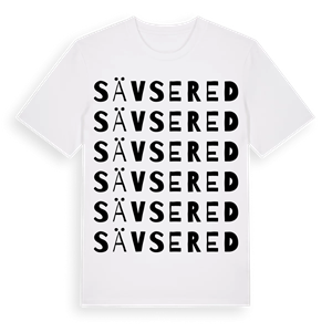 Sävsered ordlek t-shirt – ekologisk bomull t-shirt från Pinshirt