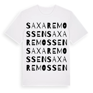 Saxaremossen ordlek t-shirt – ekologisk bomull t-shirt från Pinshirt