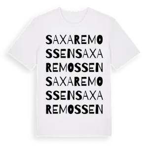 Saxaremossen ordlek t-shirt – ekologisk bomull t-shirt från Pinshirt