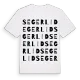 Segerlid ordlek t-shirt