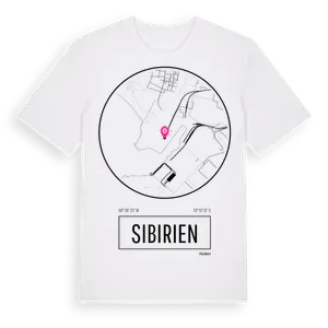 Sibirien t-shirt – ekologisk bomull t-shirt från Pinshirt