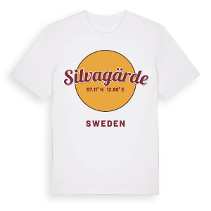 Silvagärde cirkel t-shirt – ekologisk bomull t-shirt från Pinshirt