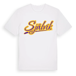 Självik baseball t-shirt – ekologisk bomull t-shirt från Pinshirt
