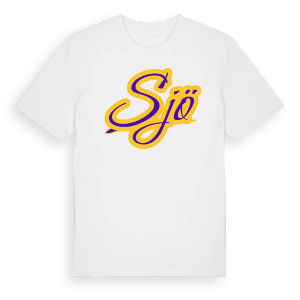 Sjö baseball t-shirt – ekologisk bomull t-shirt från Pinshirt