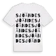 Sjöände ordlek t-shirt