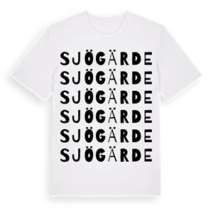 Sjögärde ordlek t-shirt – ekologisk bomull t-shirt från Pinshirt