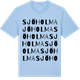 Blue Soul t-shirt med Sjöholma ordlek t-shirt