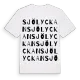 Sjölyckan ordlek t-shirt