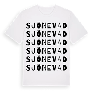 Sjönevad ordlek t-shirt – ekologisk bomull t-shirt från Pinshirt
