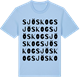 Blue Soul t-shirt med Sjöskog ordlek t-shirt