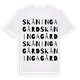 Skåningagård ordlek t-shirt