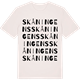 Vintage White t-shirt med Skåningens ordlek t-shirt