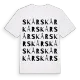 Skår ordlek t-shirt