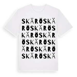 Skärö ordlek t-shirt – ekologisk bomull t-shirt från Pinshirt