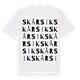 Skårsik ordlek t-shirt