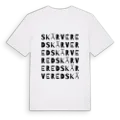 Skärvered ordlek t-shirt