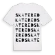 Skatered ordlek t-shirt