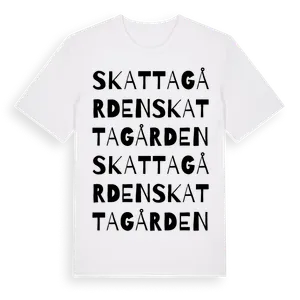 Skattagården ordlek t-shirt – ekologisk bomull t-shirt från Pinshirt