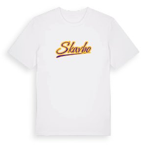 Skavbo baseball t-shirt – ekologisk bomull t-shirt från Pinshirt