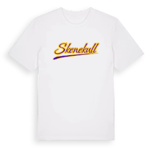 Skenekull baseball t-shirt – ekologisk bomull t-shirt från Pinshirt