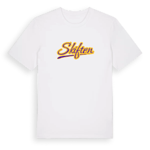 Skiften baseball t-shirt – ekologisk bomull t-shirt från Pinshirt