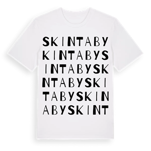 Skintaby ordlek t-shirt – ekologisk bomull t-shirt från Pinshirt