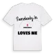 Någon i Skogsborg älskar mig t-shirt
