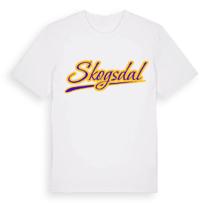 Skogsdal baseball t-shirt – ekologisk bomull t-shirt från Pinshirt
