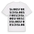 Skogsforsen ordlek t-shirt
