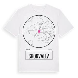 Skörvalla t-shirt – ekologisk bomull t-shirt från Pinshirt