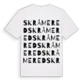 Skråmered ordlek t-shirt