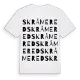 Skråmered ordlek t-shirt