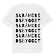 Skråmeredsbygget ordlek t-shirt