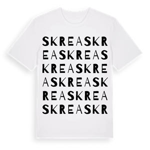 Skrea ordlek t-shirt – ekologisk bomull t-shirt från Pinshirt