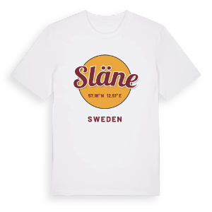Släne cirkel t-shirt – ekologisk bomull t-shirt från Pinshirt