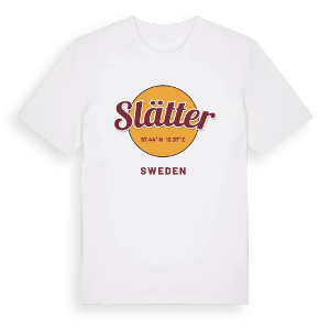 Slätter cirkel t-shirt – ekologisk bomull t-shirt från Pinshirt
