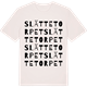 Vintage White t-shirt med Slättetorpet ordlek t-shirt