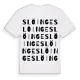 Slöinge ordlek t-shirt